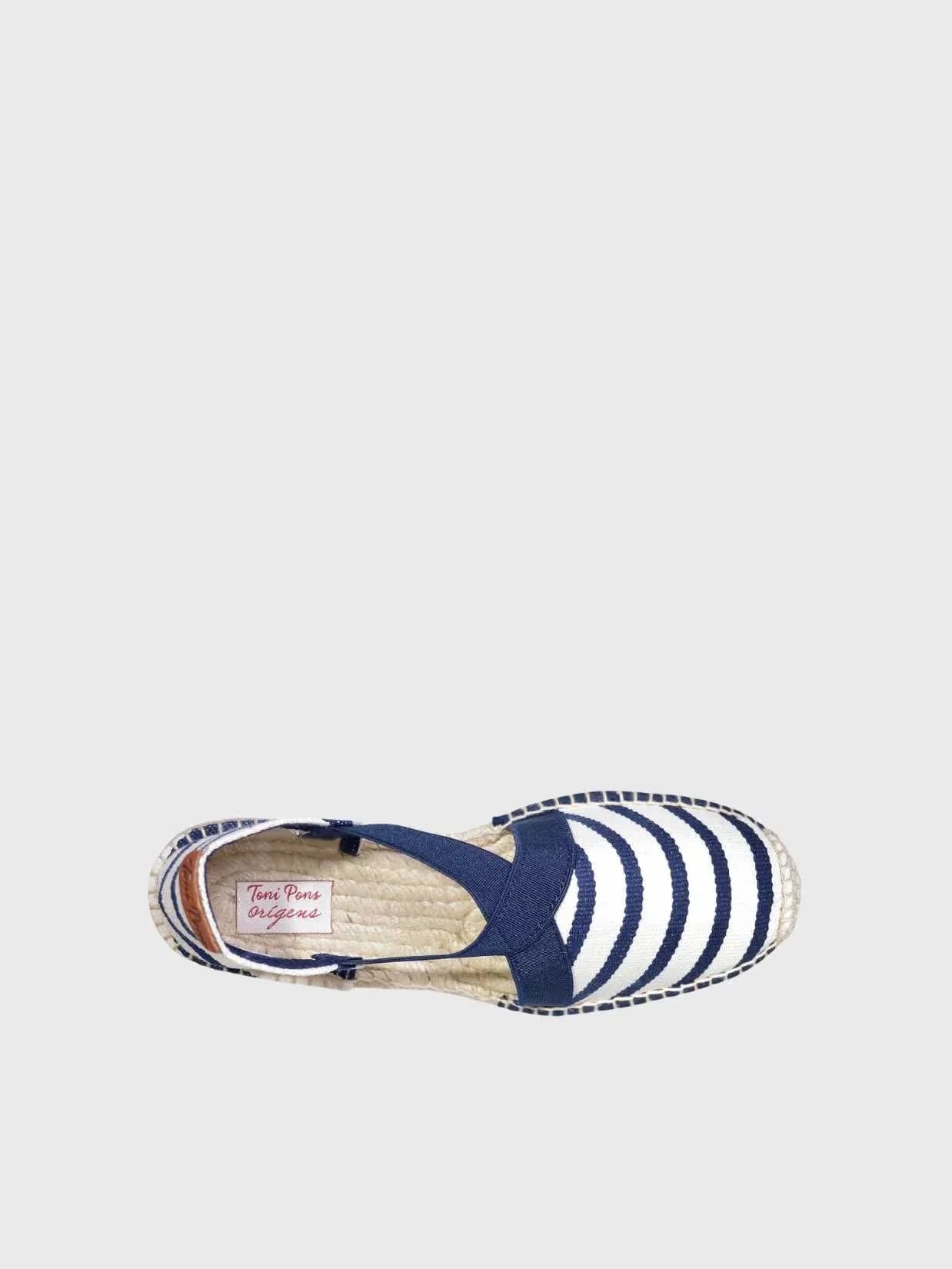 Colour_SBOffwhite-Navy(Ecru-Mari) | Toni Pons Eva