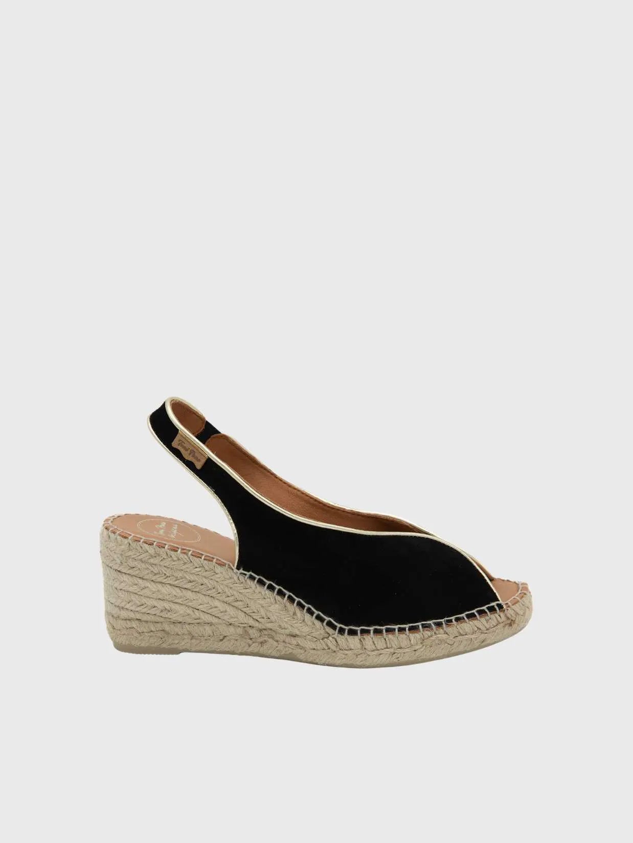 Slingback espadrille in Suede - LESLIE