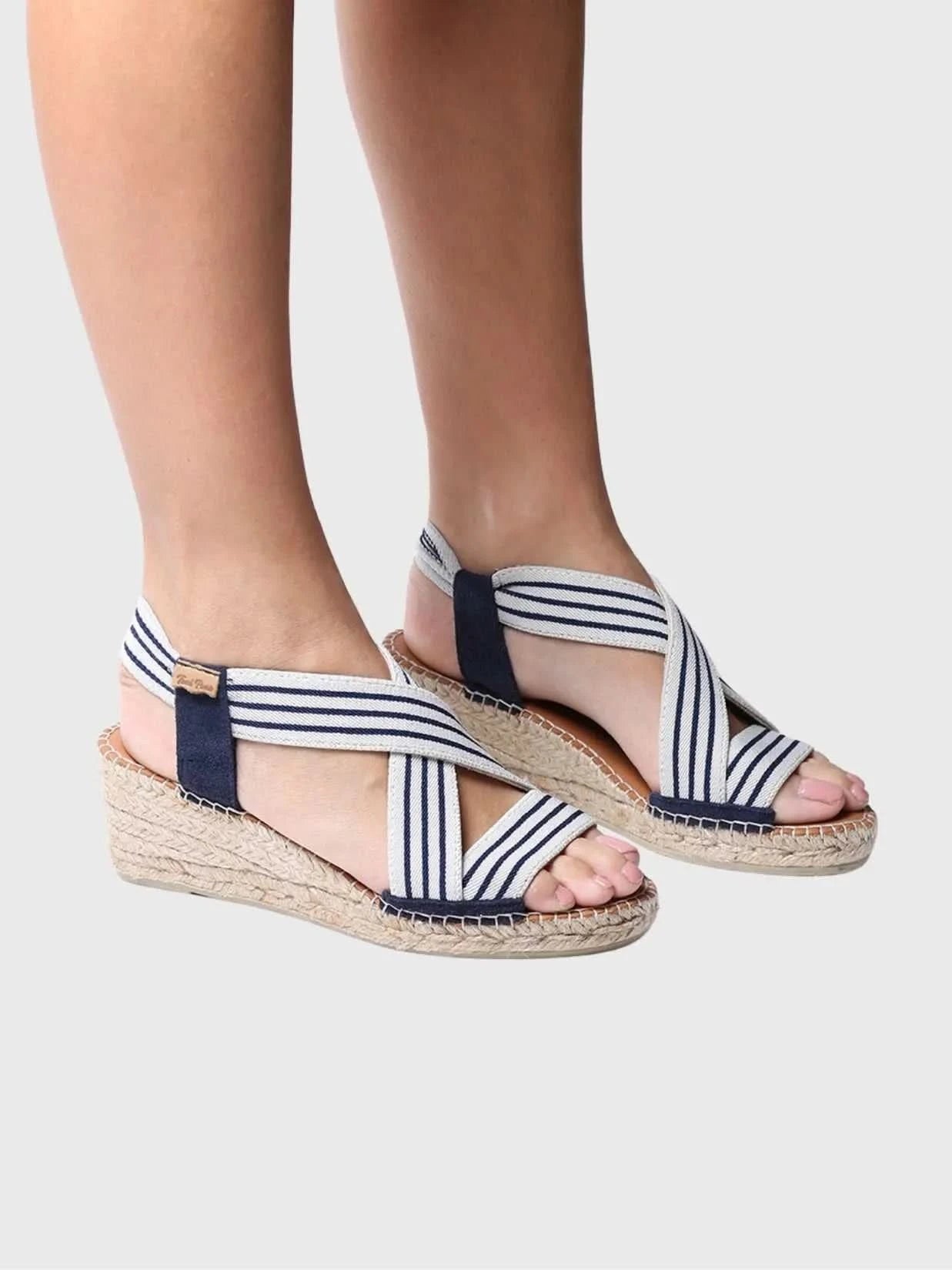 Colour_Offwhite-Navy(Ecru-Mari) | Toni Pons Tina