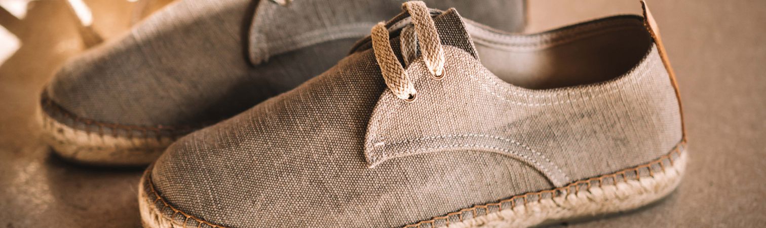 Men Espadrilles with Laces