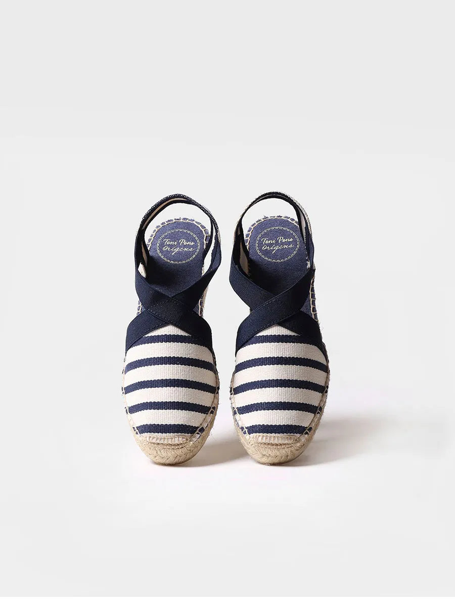Colour_SBOffwhite-Navy(Ecru-Mari) | Toni Pons Tarbes